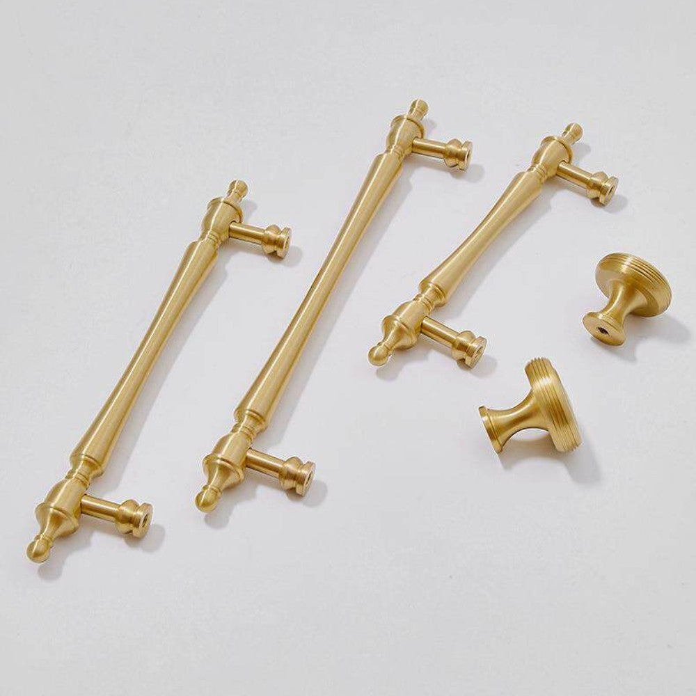 3 Inch Brushed Brass Cup Pulls | ORBIT
