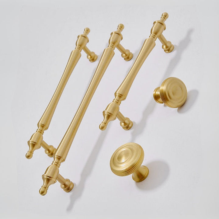 3 Inch Brushed Brass Cup Pulls | ORBIT