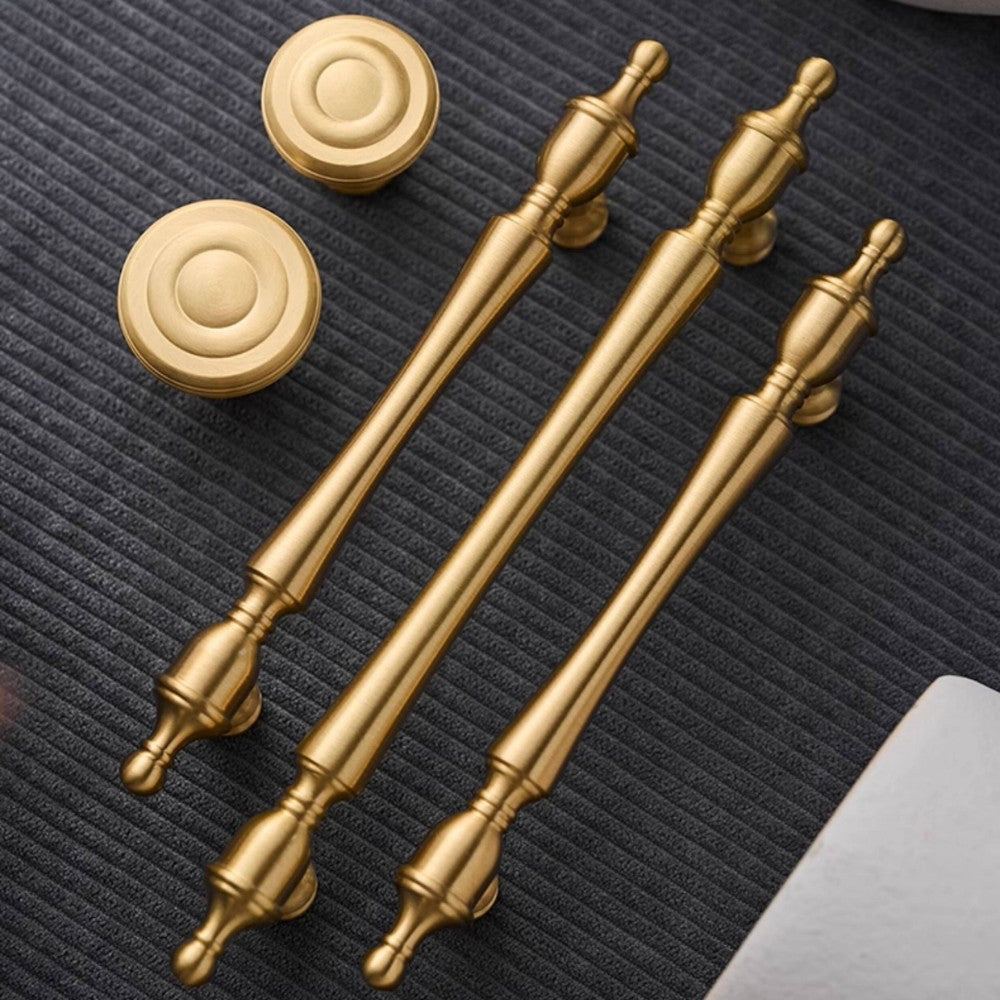 3 Inch Brushed Brass Cup Pulls | ORBIT