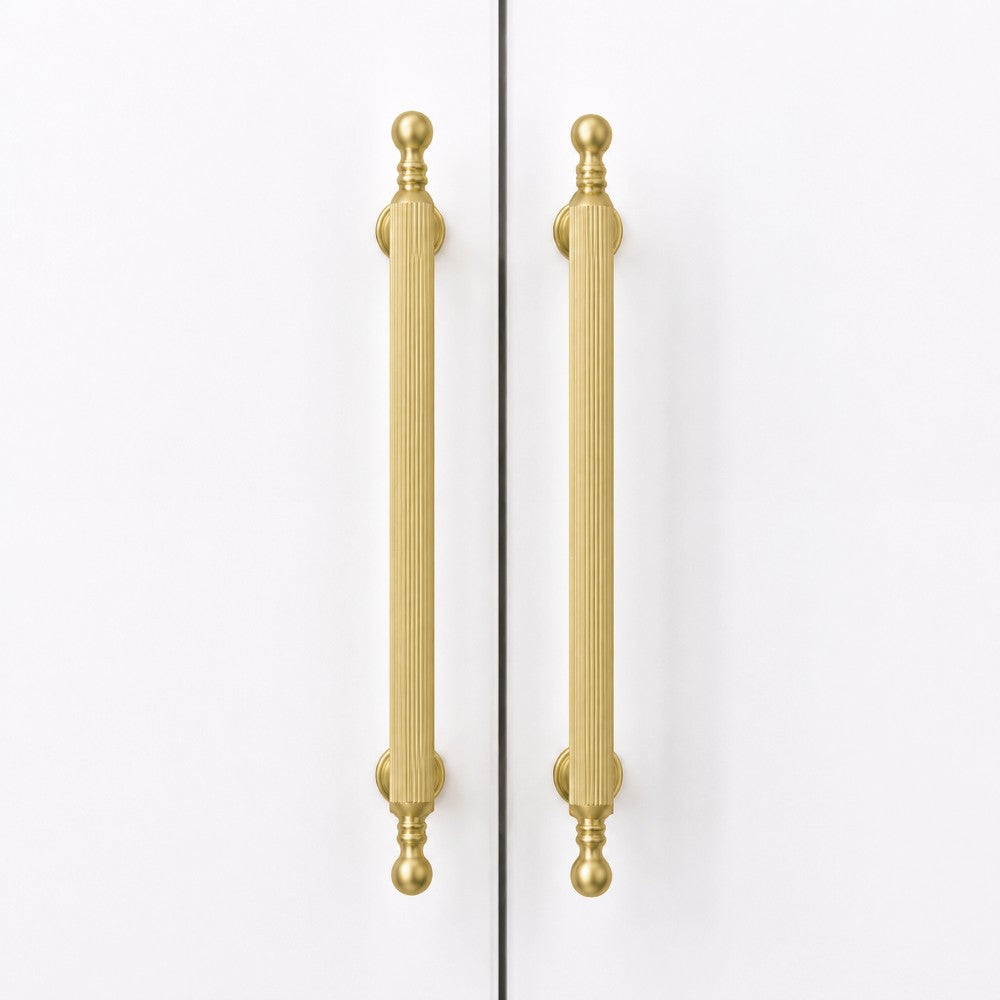 7.5 Inch Brushed Gold Cabinet Pulls | PANEL