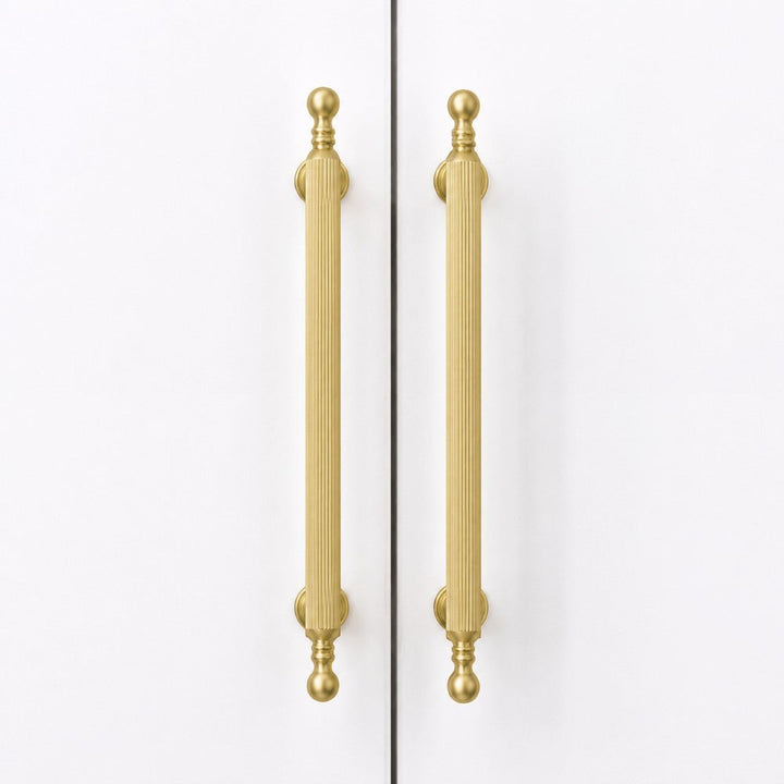 7.5 Inch Brushed Gold Cabinet Pulls | PANEL