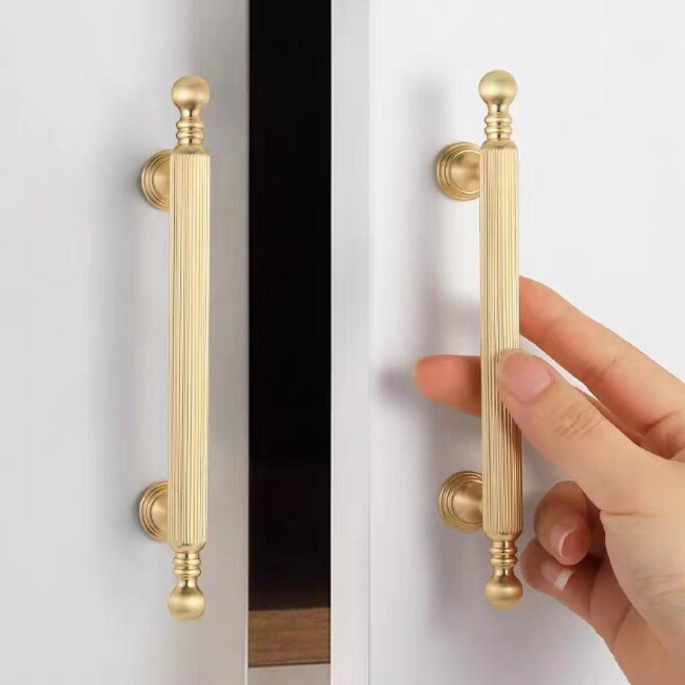 7.5 Inch Brushed Gold Cabinet Pulls | PANEL