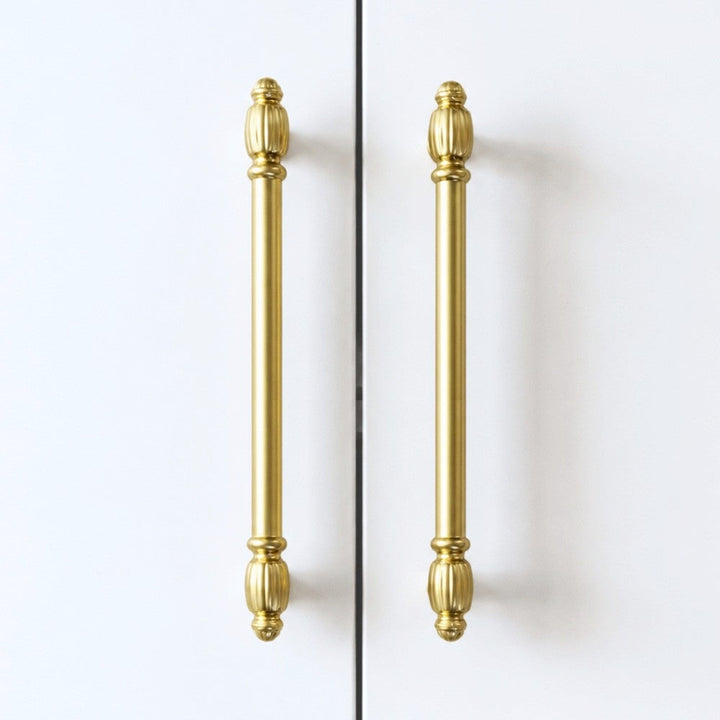 5 Inch Brushed Gold Cabinet Pulls | PROFILE