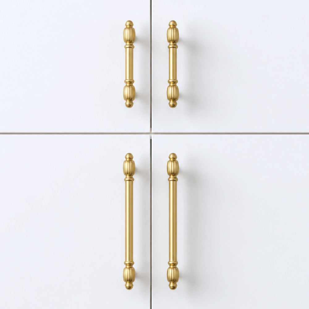 5 Inch Brushed Gold Cabinet Pulls | PROFILE