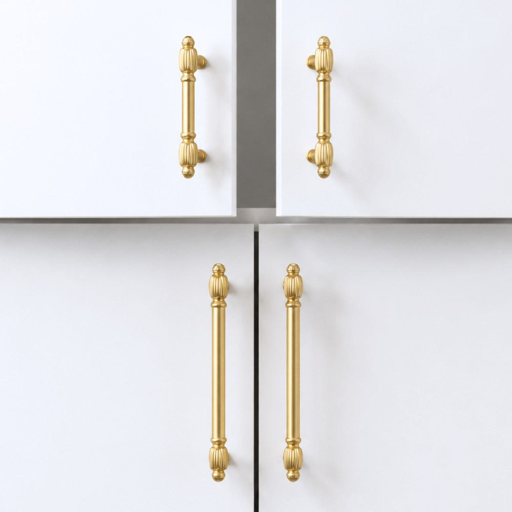 5 Inch Brushed Gold Cabinet Pulls | PROFILE
