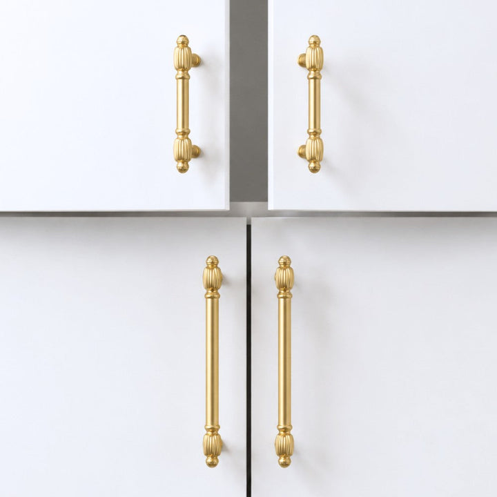 5 Inch Brushed Gold Cabinet Pulls | PROFILE