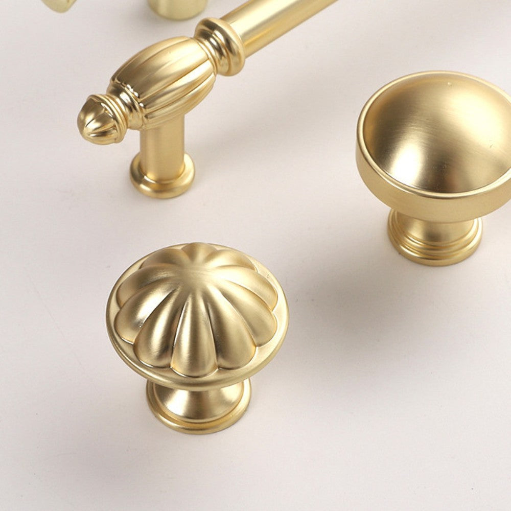 5 Inch Brushed Gold Cabinet Pulls | PROFILE