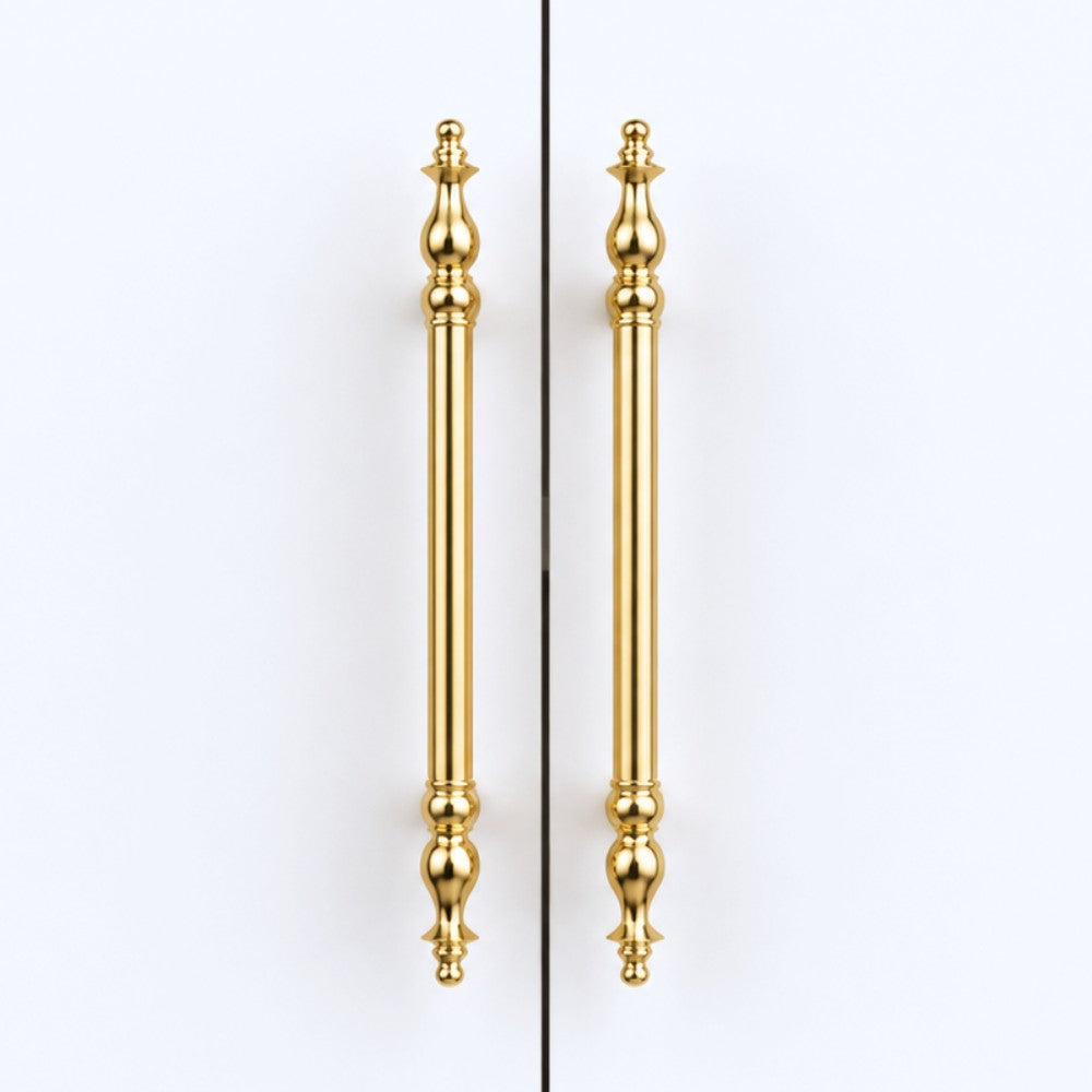 7.5 Inch Polished Gold Cabinet Pulls | QUARTZ