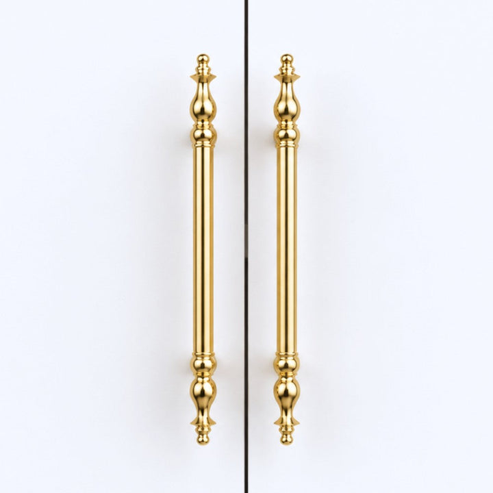 7.5 Inch Polished Gold Cabinet Pulls | QUARTZ