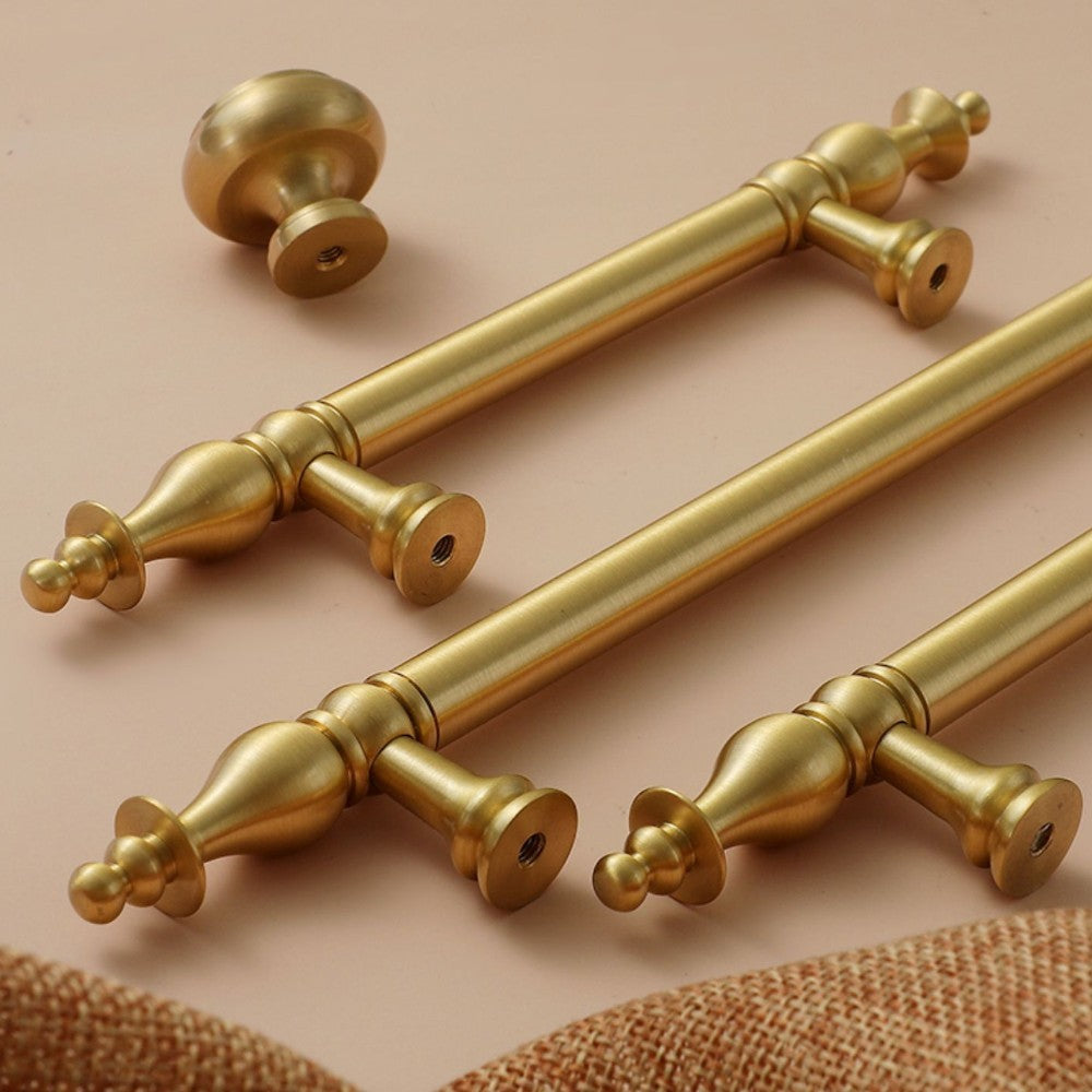7.5 Inch Polished Gold Cabinet Pulls | QUARTZ