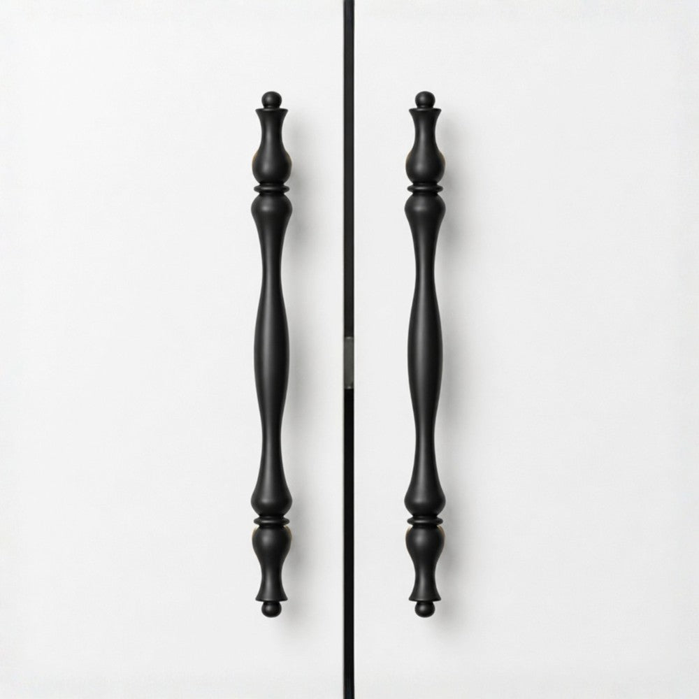 5 Inch Matte Black Cabinet Pulls | RADIANT