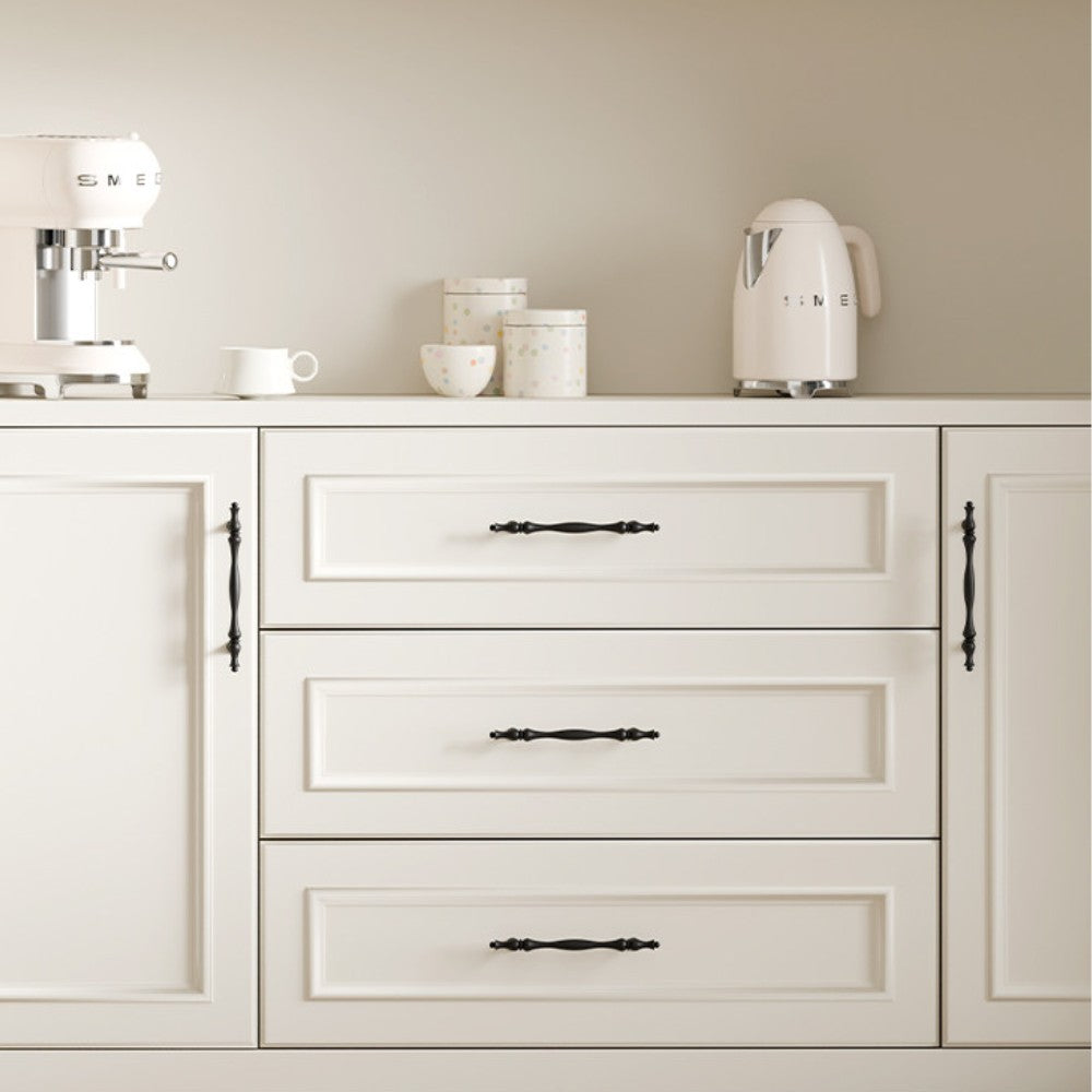 5 Inch Matte Black Cabinet Pulls | RADIANT