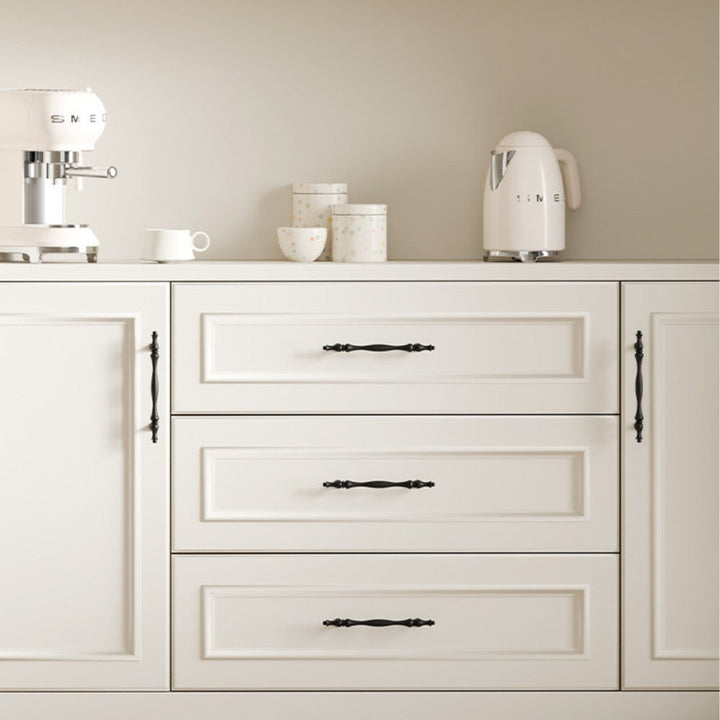 5 Inch Matte Black Cabinet Pulls | RADIANT