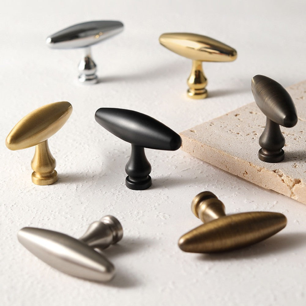 SIGMA Matte Black Cabinet Knobs for Kitchen