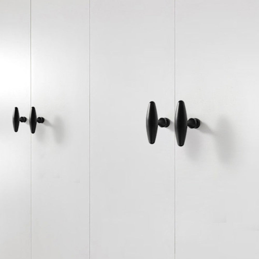 SIGMA Matte Black Cabinet Knobs for Kitchen