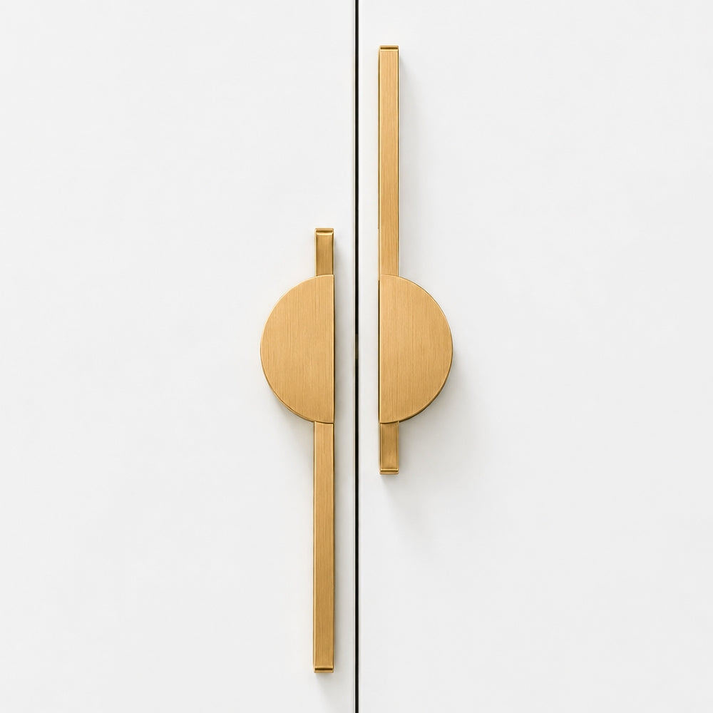 SLAB - Brushed Gold 10" Knobs and Pulls