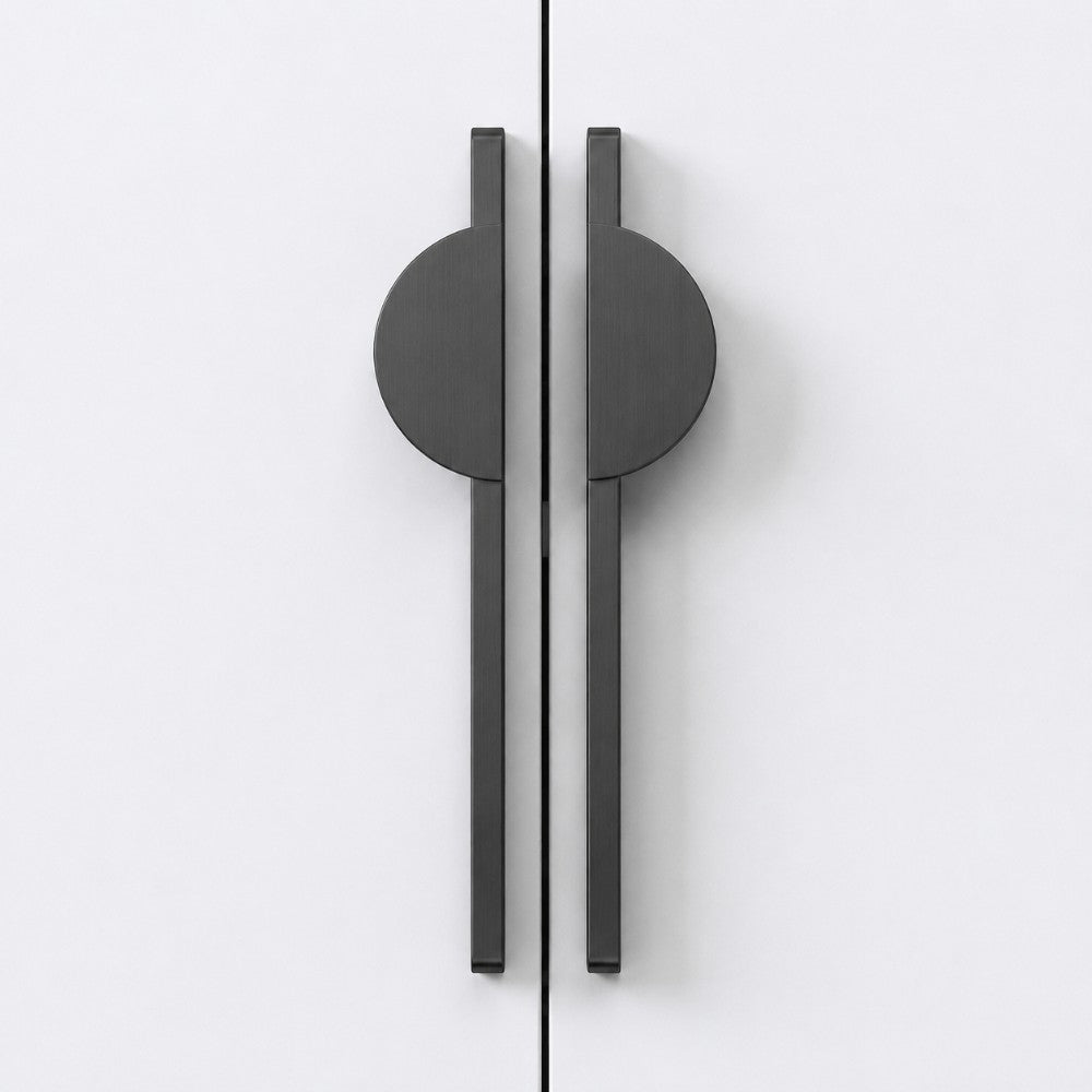 10 Inch Brushed Gold Cabinet Pulls | SLAB
