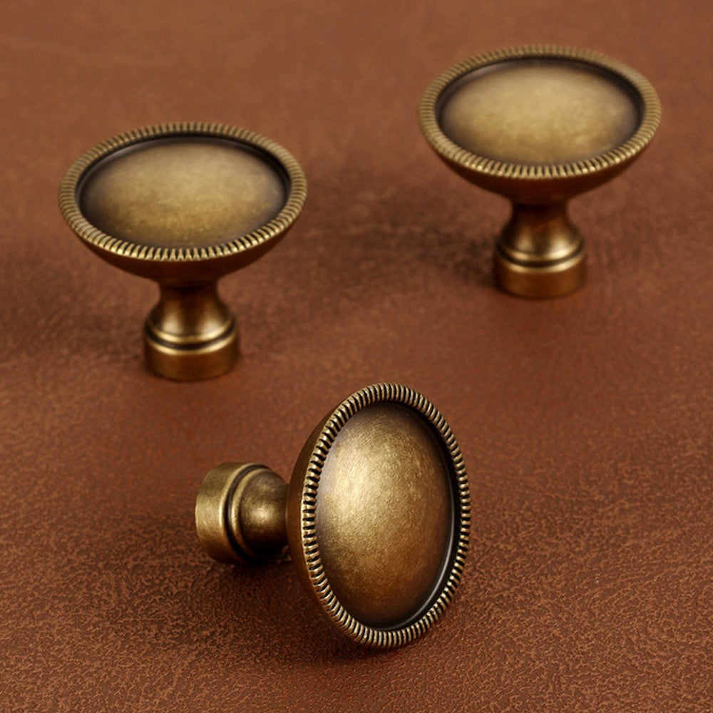 STACK antique brass 5 inch cabinet cup pull - ARCHANDLES