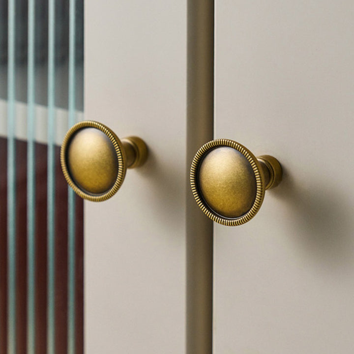 STACK antique brass 5 inch cabinet cup pull - ARCHANDLES