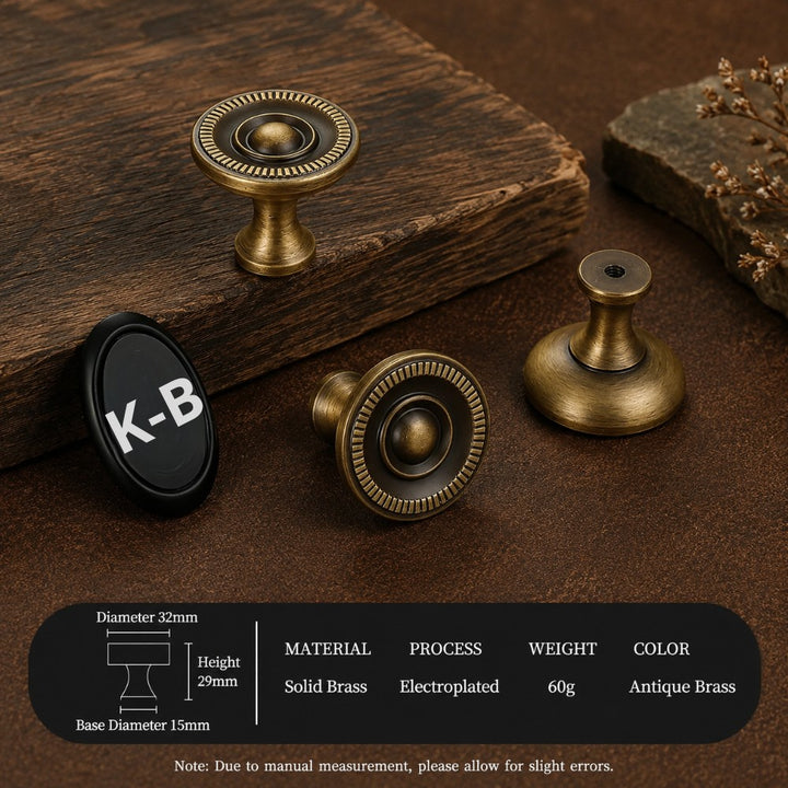 STACK antique brass 5 inch cabinet cup pull - ARCHANDLES