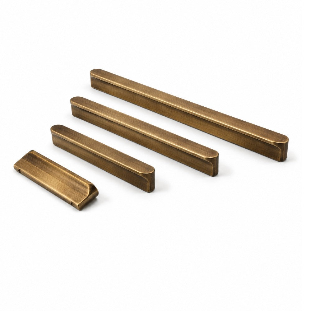 12.5 Inch Brushed Gold Cabinet Pulls | SURFACE