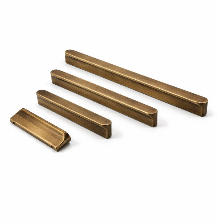 12.5 Inch Brushed Gold Cabinet Pulls | SURFACE