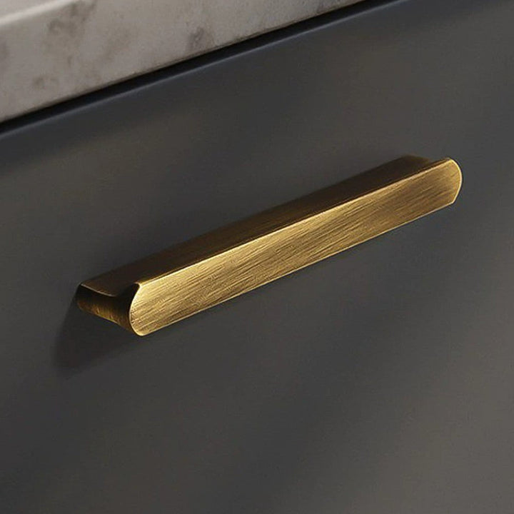 12.5 Inch Brushed Gold Cabinet Pulls | SURFACE