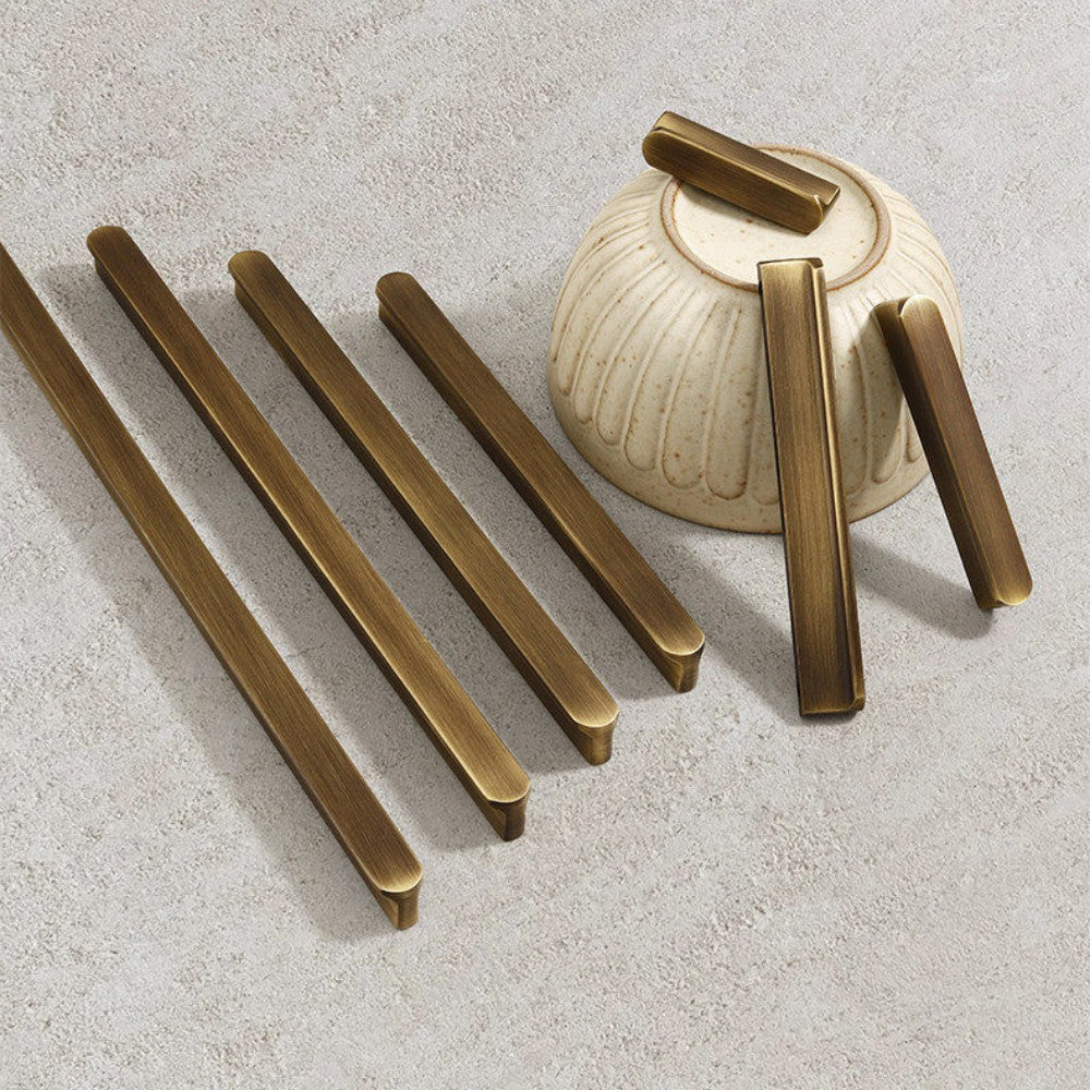 12.5 Inch Brushed Gold Cabinet Pulls | SURFACE