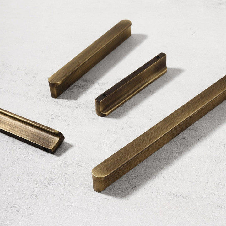 12.5 Inch Brushed Gold Cabinet Pulls | SURFACE