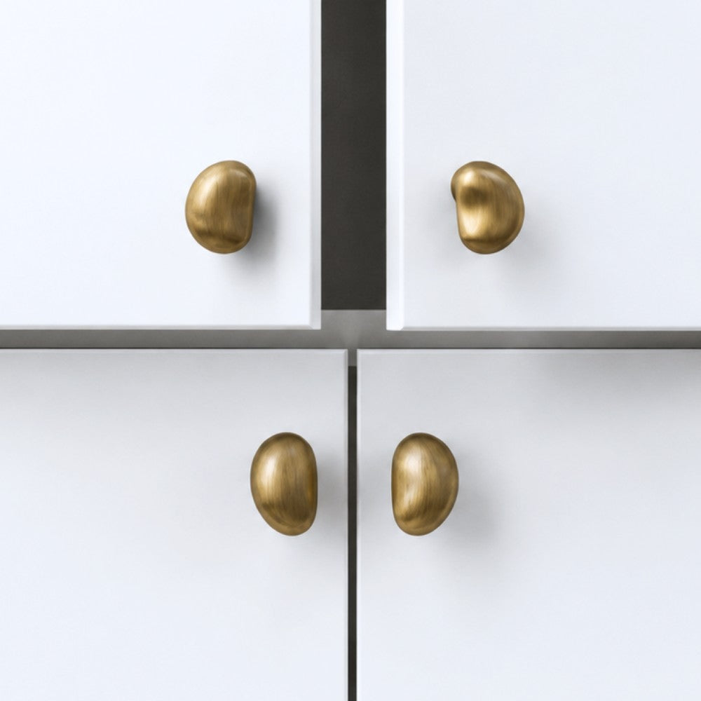 VANTA Antique Brass Cabinet Knobs for Kitchen