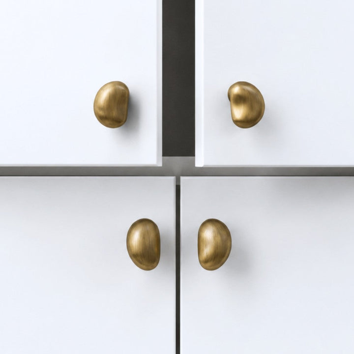 VANTA Antique Brass Cabinet Knobs for Kitchen