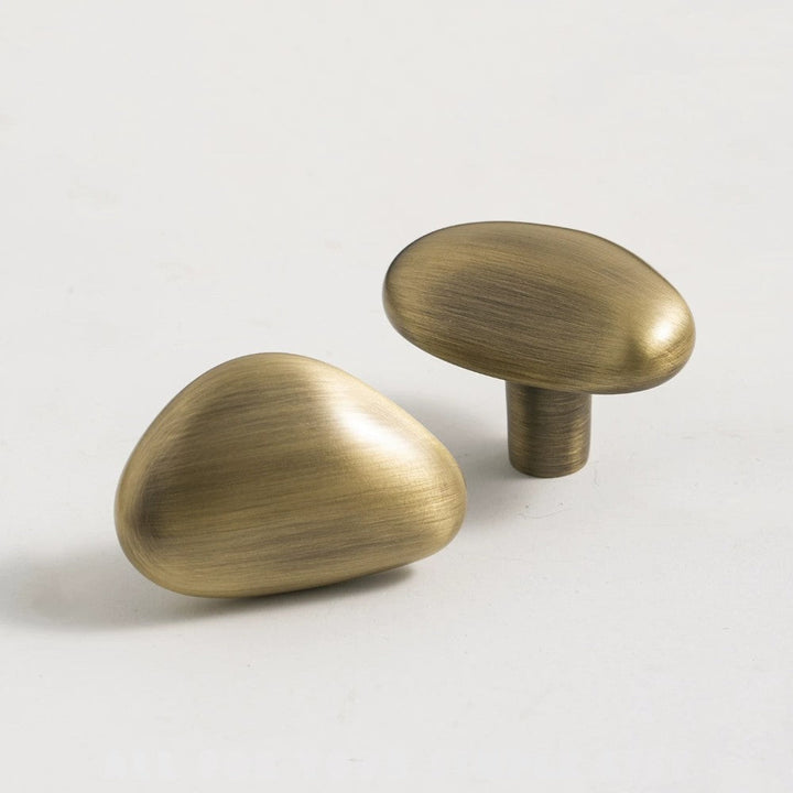 VANTA Antique Brass Cabinet Knobs for Kitchen