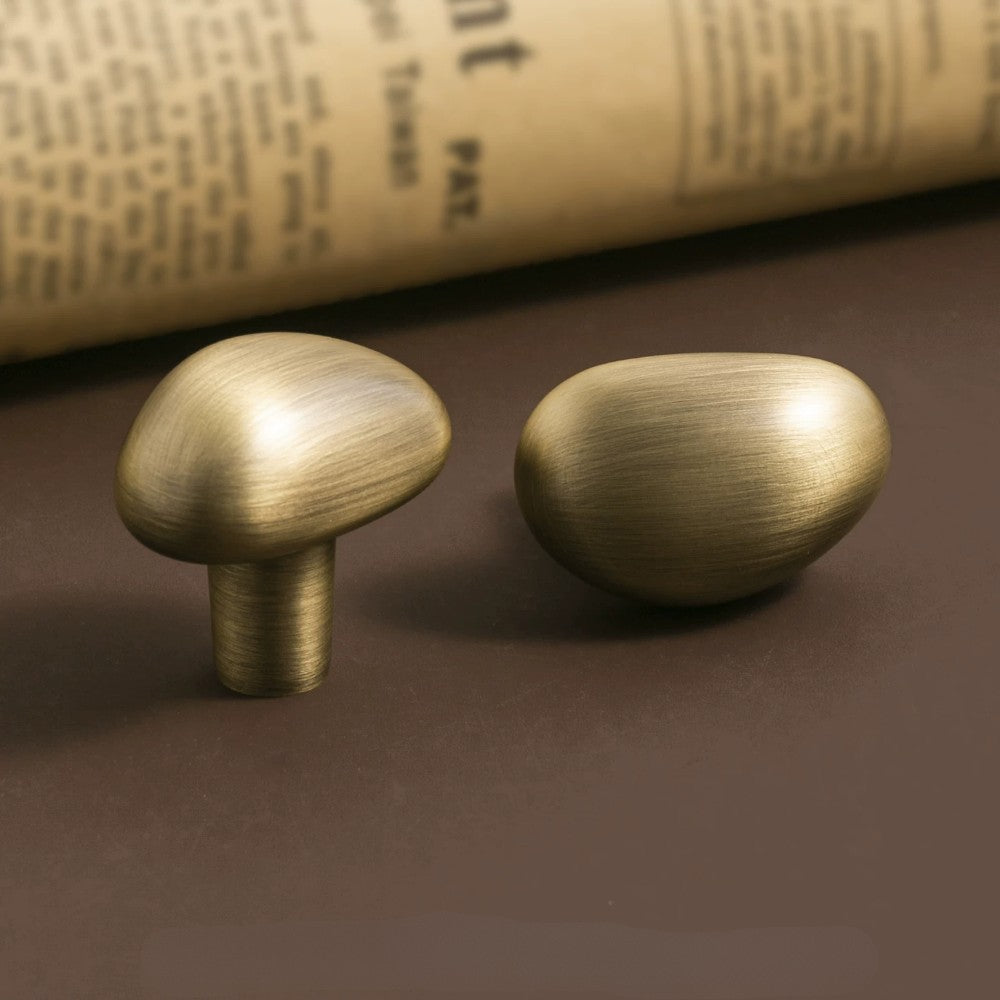 VANTA Antique Brass Cabinet Knobs for Kitchen