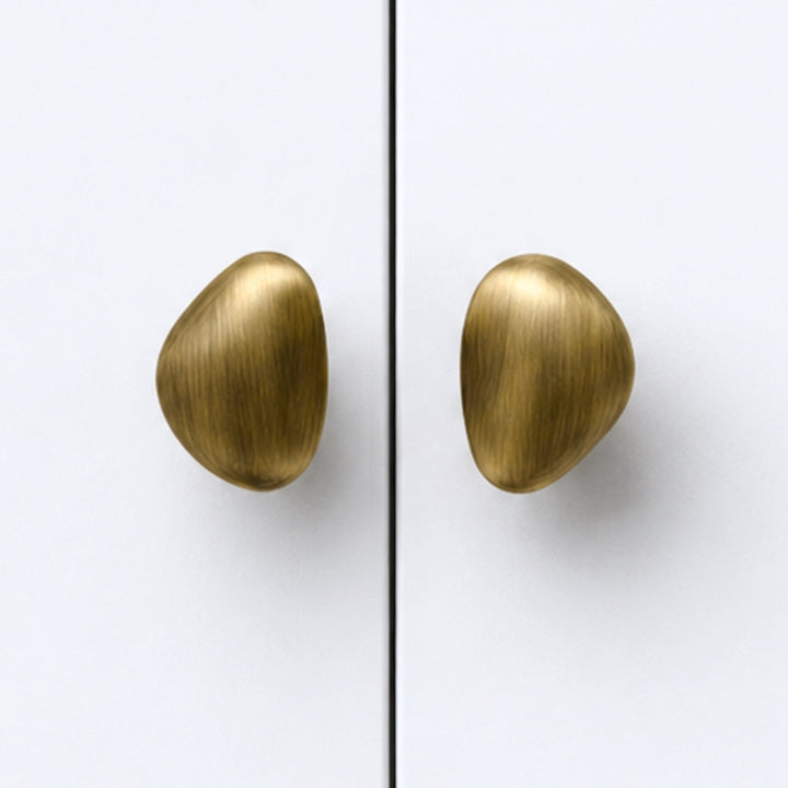 VANTA Antique Brass Cabinet Knobs for Kitchen